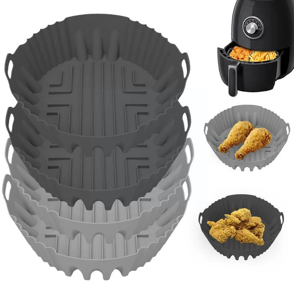 Round Silicone Air Fryer Pot Universal Oven Baking Kitchen Mat Accessories Home Color Tray Fried Basket 2 Chicken Y2M3
Round Silicone Air Fryer Pot Universal Oven Baking Kitchen Mat Accessories Home Color Tray Fried Basket 2 Chicken Y2M3
