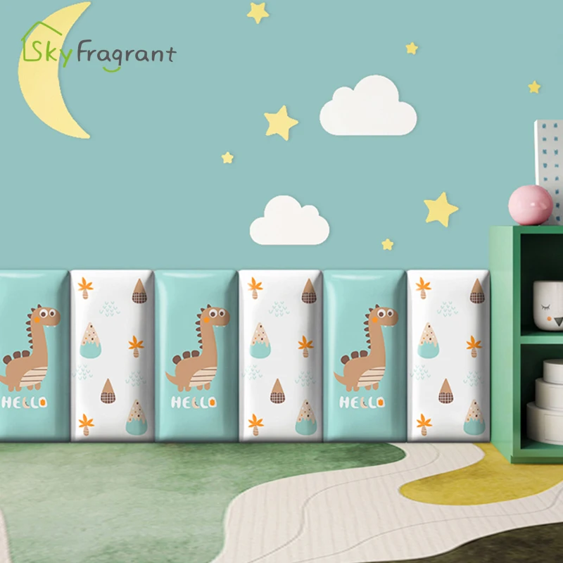 3D Anti Collision Cute Dinosaur Soft Wall Stickers For Kids Rooms Decor Princess Room Nursery Self Adhesive Skirting Decoration
3D Anti Collision Cute Dinosaur Soft Wall Stickers For Kids Rooms Decor Princess Room Nursery Self Adhesive Skirting Decoration