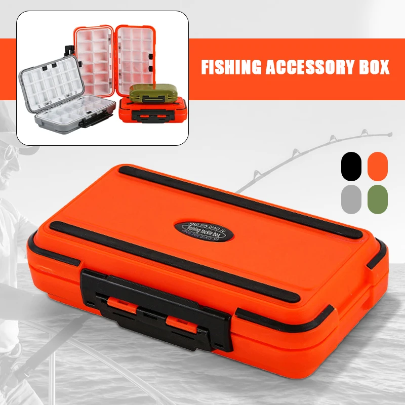 Hot 18 Slots Plastic Fishing Lure Hook Tackle Box Double-side Bait Hooks Compartments Storage Case Adjustable Large Organizer
Hot 18 Slots Plastic Fishing Lure Hook Tackle Box Double-side Bait Hooks Compartments Storage Case Adjustable Large Organizer