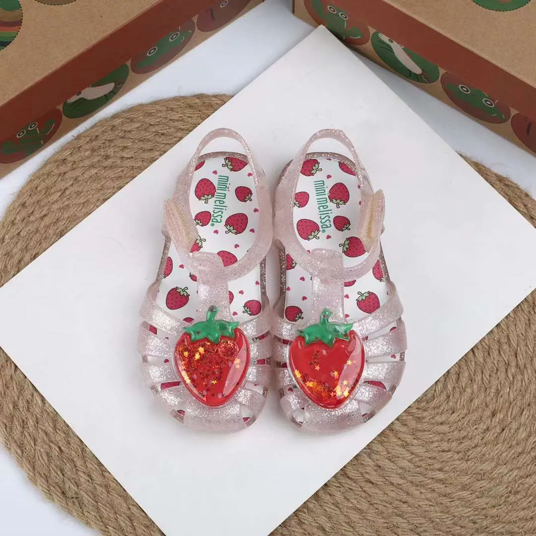 Hollow Girls Summer New Beach Soft Sandals Jelly Baby Fruit Melissa Shoes Sole Children's Sandals Strawberry Kids
Hollow Girls Summer New Beach Soft Sandals Jelly Baby Fruit Melissa Shoes Sole Children's Sandals Strawberry Kids