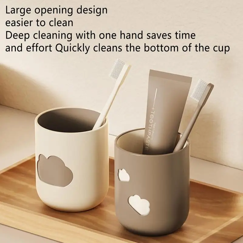2pcs Bathroom Tumblers Plastic Mouthwash Cup Coffee Tea Water Mug Home Travel Cloud Pattern Toothbrush Holder Drinkware Cup
2pcs Bathroom Tumblers Plastic Mouthwash Cup Coffee Tea Water Mug Home Travel Cloud Pattern Toothbrush Holder Drinkware Cup