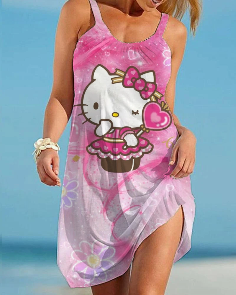 Hello Kitty hot dress female strapless Harajuku Korean style fashion sexy dress female beach wind summer dress
Hello Kitty hot dress female strapless Harajuku Korean style fashion sexy dress female beach wind summer dress
