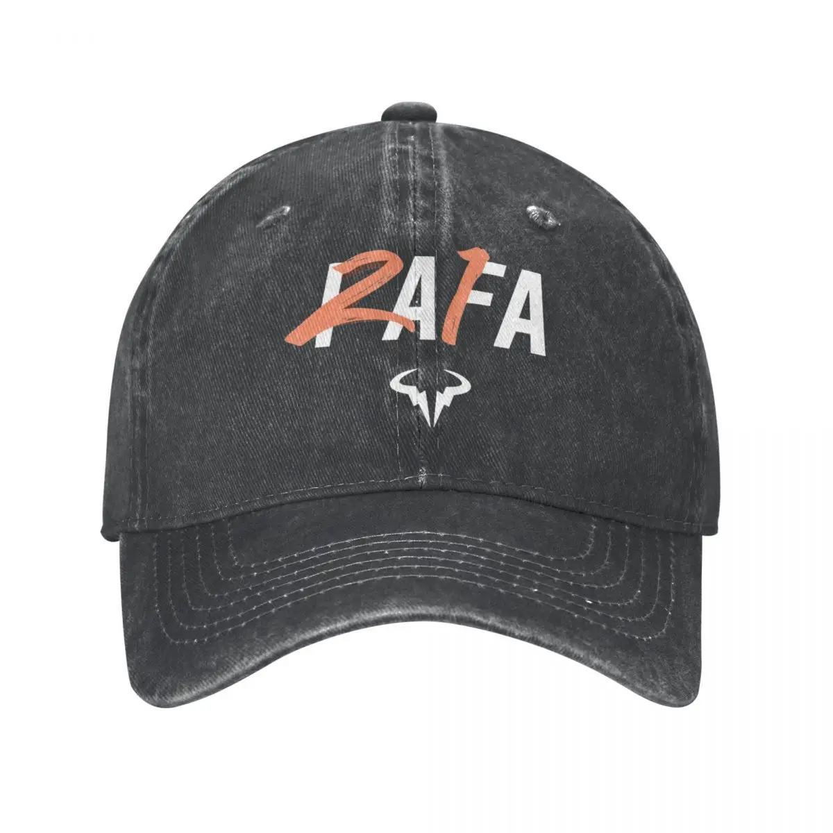 Retro Rafa 21 Tennis Baseball Caps Unisex Distressed Denim Sun Cap Outdoor Running Golf Unstructured Soft Caps Hat
Retro Rafa 21 Tennis Baseball Caps Unisex Distressed Denim Sun Cap Outdoor Running Golf Unstructured Soft Caps Hat