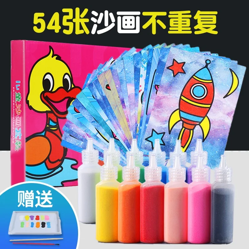 Sand Painting Children'S Colorful Sand Girl Diy Handmade Painting Board Princess Graffiti Color Filling Painting Making Set Toys
Sand Painting Children'S Colorful Sand Girl Diy Handmade Painting Board Princess Graffiti Color Filling Painting Making Set Toys