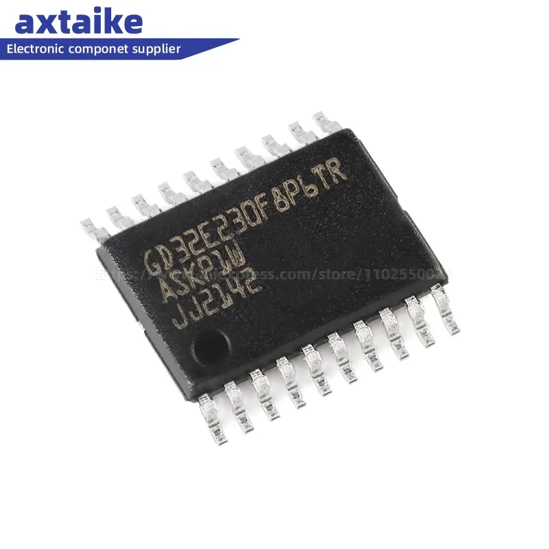 2PCS GD32E230F8P6TR GD32E230F8 TSSOP-20 32 Bit Microcontroller Chip MCU IC Controller Brand New Authentic
2PCS GD32E230F8P6TR GD32E230F8 TSSOP-20 32 Bit Microcontroller Chip MCU IC Controller Brand New Authentic