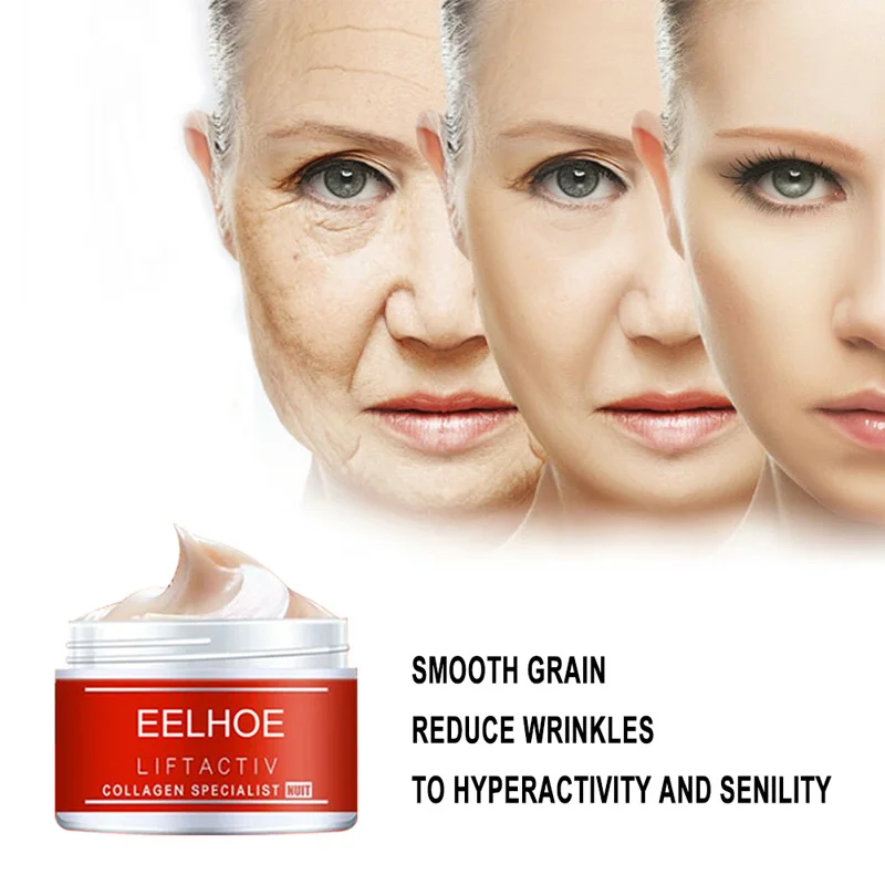 30g Remove Wrinkles Collagen Face Cream Lifting Firming Anti-Aging Fade Fine Lines Whitening Moisturizer Brightening Skin Care
30g Remove Wrinkles Collagen Face Cream Lifting Firming Anti-Aging Fade Fine Lines Whitening Moisturizer Brightening Skin Care