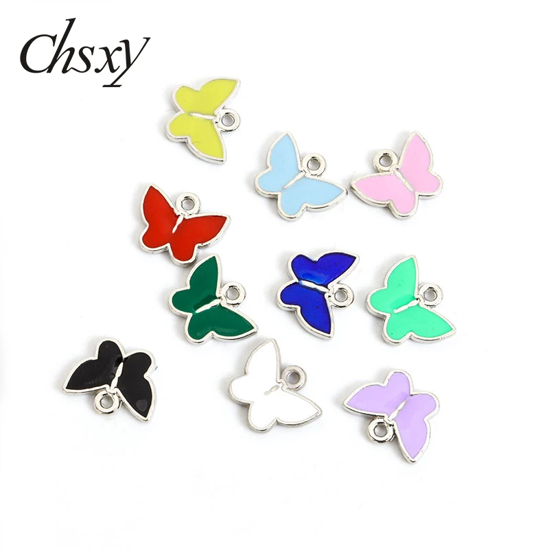 10Pcs Butterfly Charms Lovely Color Small Enamel Zinc Alloy Pendant DIY Jewelry Making Accessories Keychains Earring Kids Gifts
10Pcs Butterfly Charms Lovely Color Small Enamel Zinc Alloy Pendant DIY Jewelry Making Accessories Keychains Earring Kids Gifts