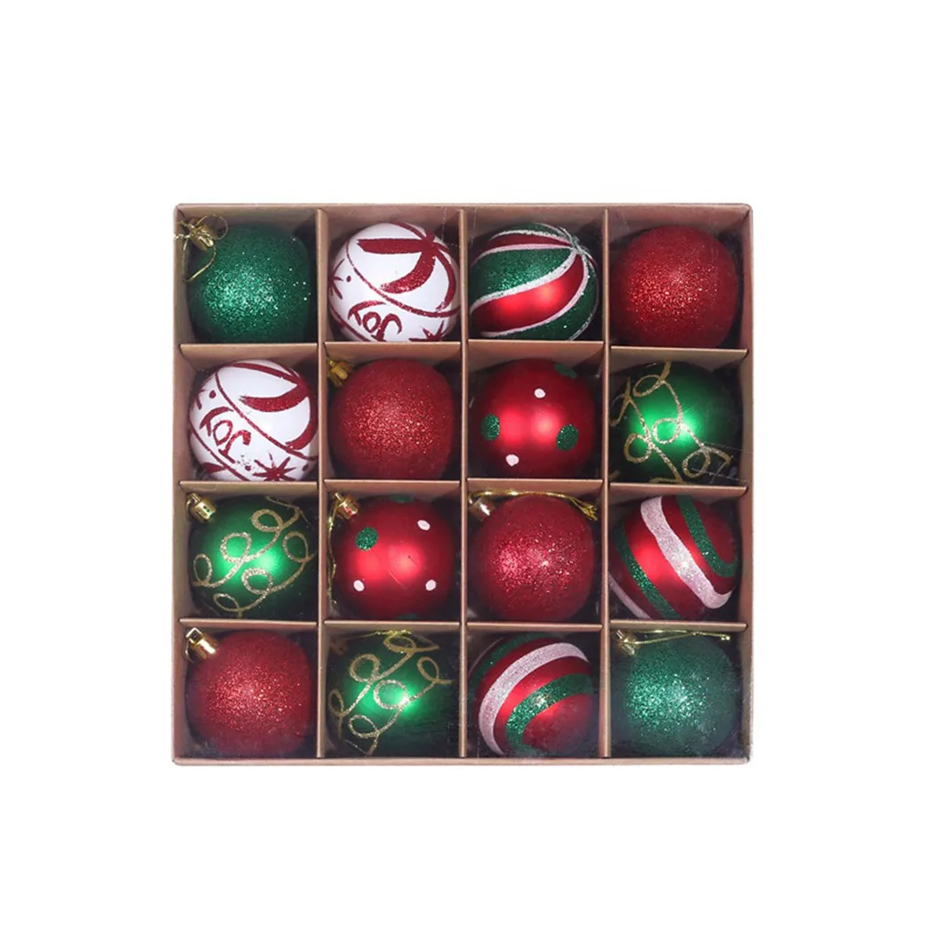 Ornaments Tree Balls Party Decor Wedding Xmas Balls 16pcs/set Accessories Christmas Decorations For Party Plastic
Ornaments Tree Balls Party Decor Wedding Xmas Balls 16pcs/set Accessories Christmas Decorations For Party Plastic