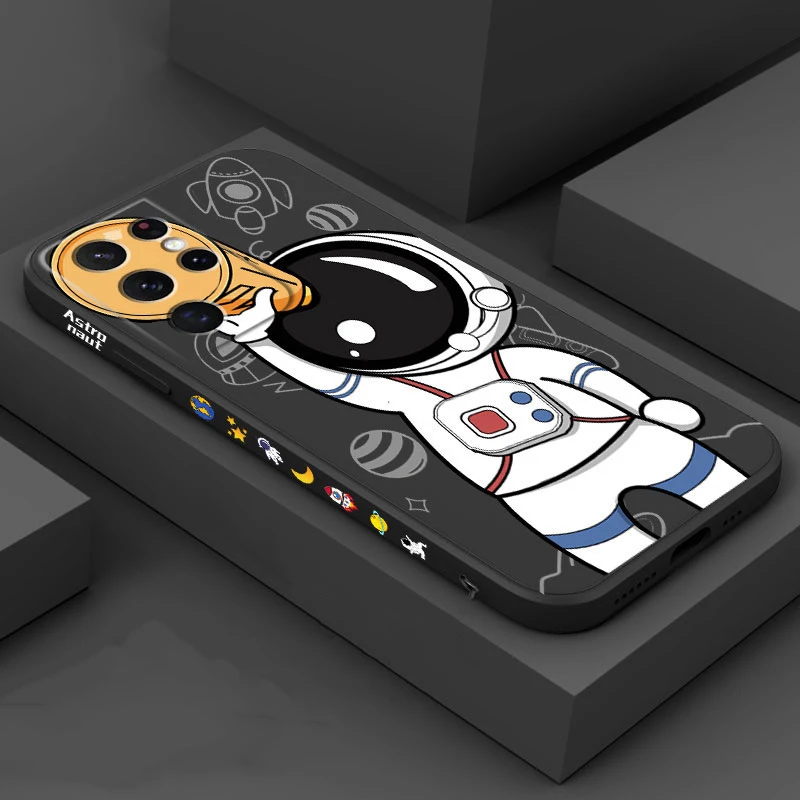 Cute Astronaut Case For Samsung A52 A32 A72 5G A73 A71 A51 4G A53 A23 A13 Note 20 S22 Ultra S21 FE S20 Plus Silicone Soft Cover
Cute Astronaut Case For Samsung A52 A32 A72 5G A73 A71 A51 4G A53 A23 A13 Note 20 S22 Ultra S21 FE S20 Plus Silicone Soft Cover