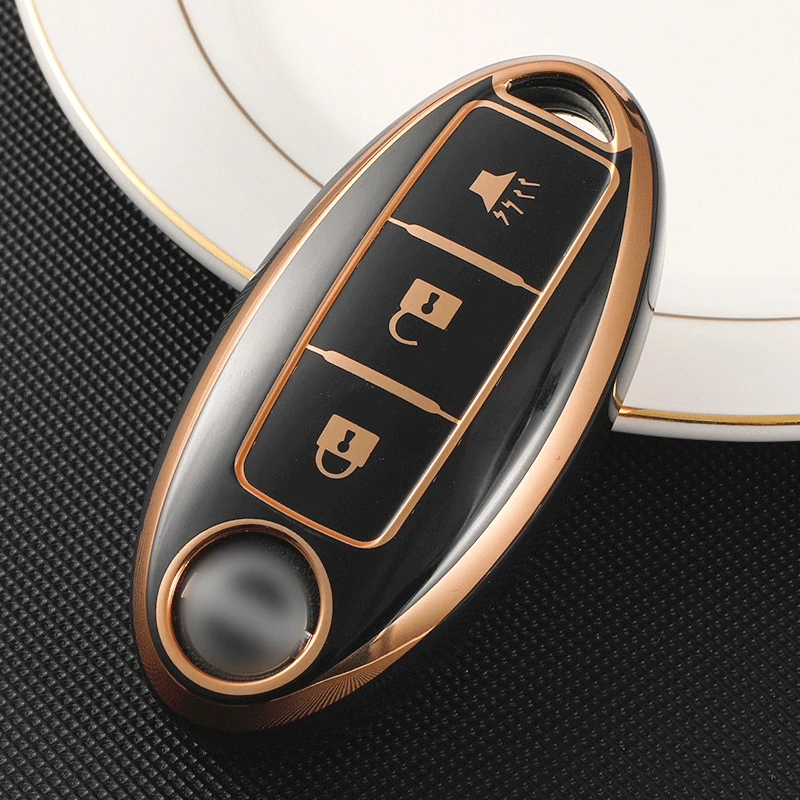 TPU Car Key Fob Cover Case Holder Shell for Nissan Qashqai X-Trail T32 T31 Juke J10 J11 Kicks Tiida
TPU Car Key Fob Cover Case Holder Shell for Nissan Qashqai X-Trail T32 T31 Juke J10 J11 Kicks Tiida