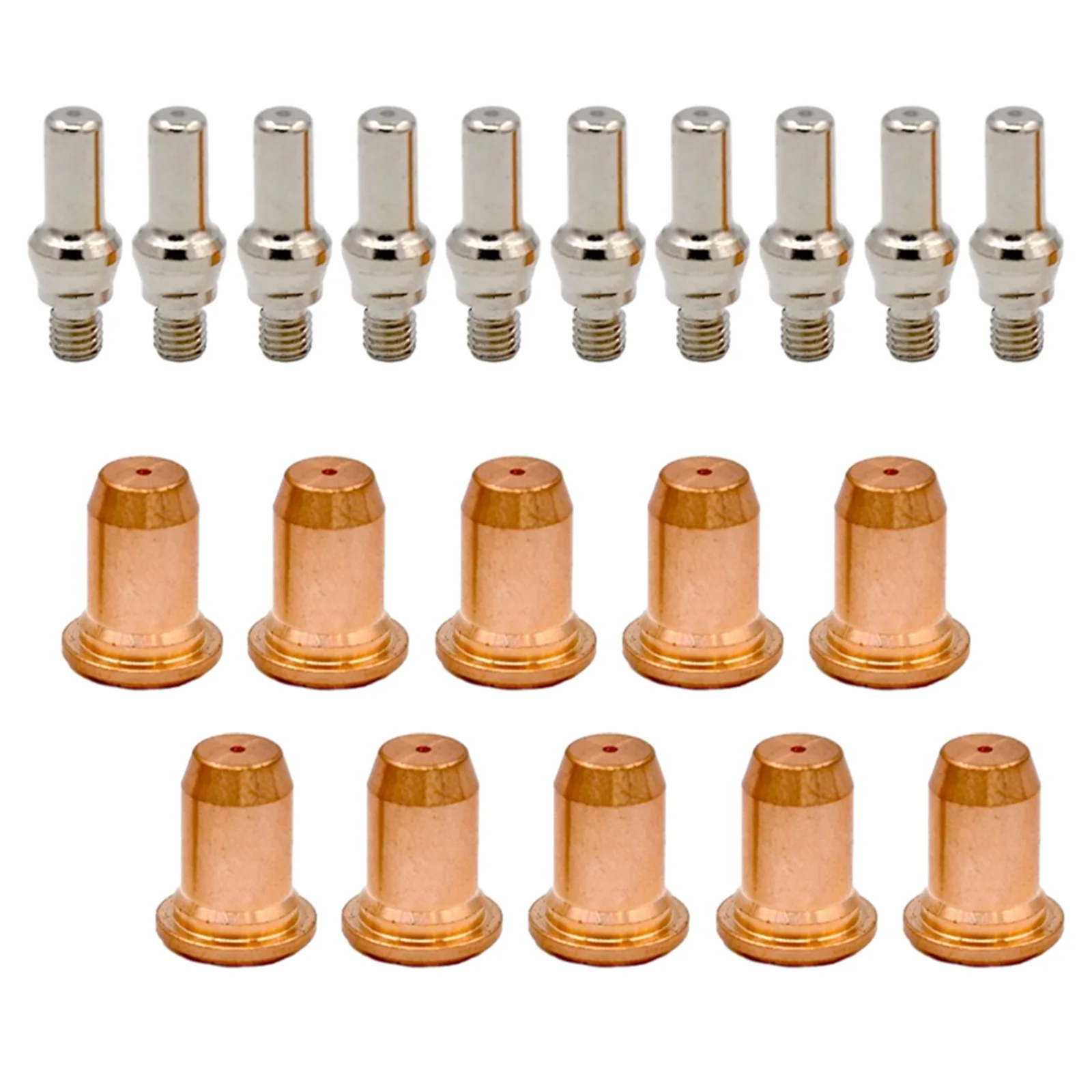 10set Electrodes 52582 1.0mm With Nozzles 51313 Plasma Cutting Torch Flat Tips For PT60 IPT-60 Power Tools Replacement Parts
10set Electrodes 52582 1.0mm With Nozzles 51313 Plasma Cutting Torch Flat Tips For PT60 IPT-60 Power Tools Replacement Parts