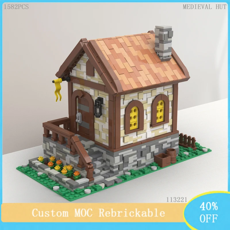 Модель средневековой улицы с обзором MOC, деревня и город, хижина, строительные блоки, модель «сделай сам», Детские сборные игрушки, Рождестве...
Модель средневековой улицы с обзором MOC, деревня и город, хижина, строительные блоки, модель «сделай сам», Детские сборные игрушки, Рождестве...