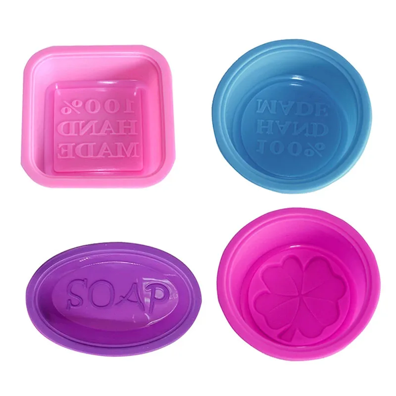 

New Mini Soap Series Silicone Mold DIY Handmade Fondant Cake Baking Chocolate Sugar Cake Tools Resin Polymer Clay Making Moulds