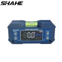 SHAHE MINI Magnetic Level Gauge Inclinometer Rechargable Angle Protractor Dual Axis Digital Angle Finder With Level bubble