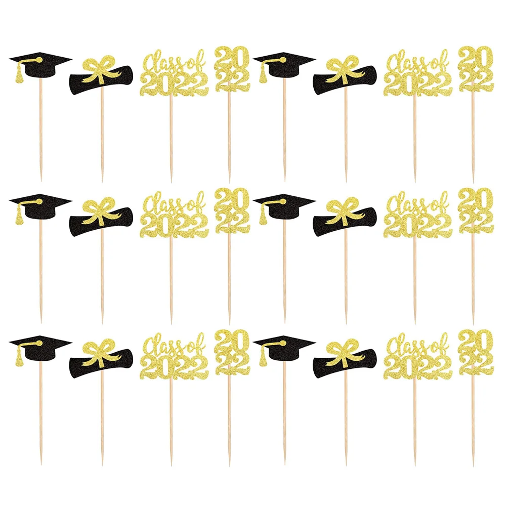 24Pcs Fruit Pick Toppers Congrats Dessert Topper Diploma Cupcake Topper Muffin Pick Class Of 2022 Cupcake Topper
24Pcs Fruit Pick Toppers Congrats Dessert Topper Diploma Cupcake Topper Muffin Pick Class Of 2022 Cupcake Topper