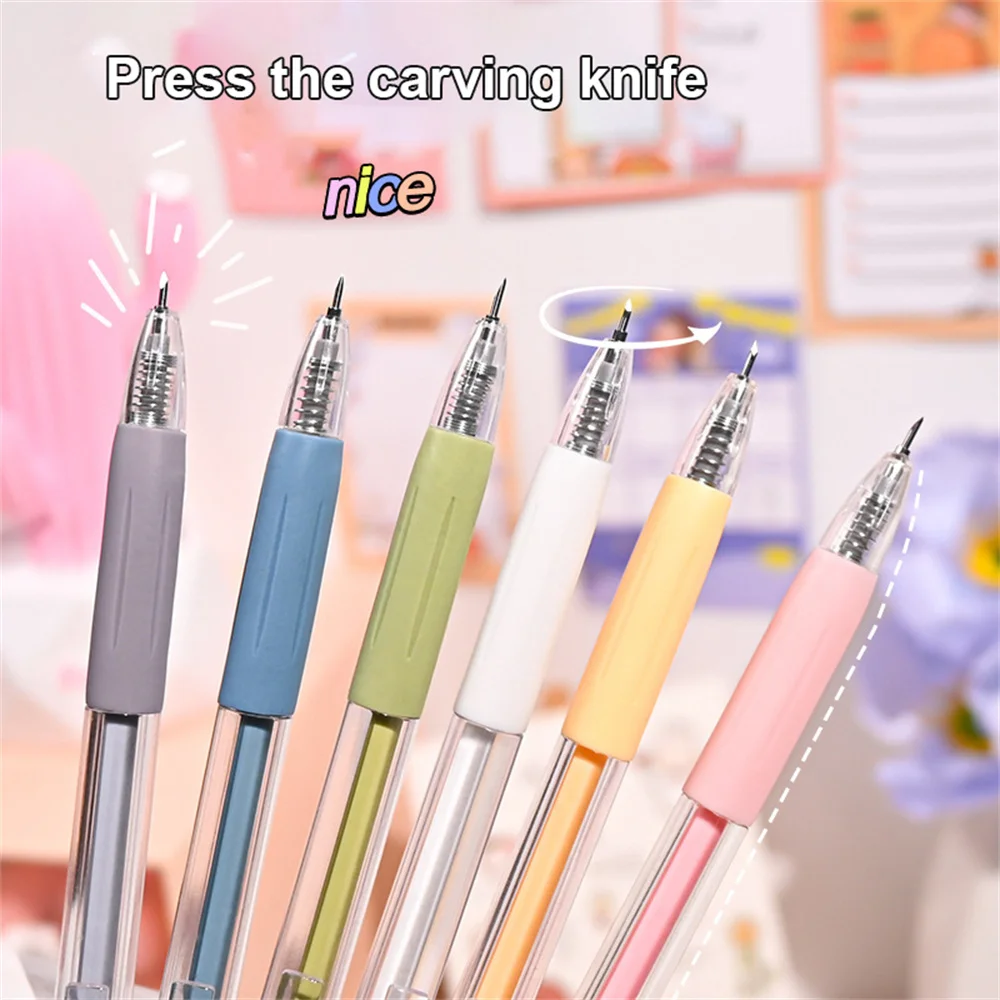 Student Utility Knife Pen Knife Cut Stickers Scrapbooking Cutting Tool Express Box Knife School Supplies DIY Craft Supplies
Student Utility Knife Pen Knife Cut Stickers Scrapbooking Cutting Tool Express Box Knife School Supplies DIY Craft Supplies