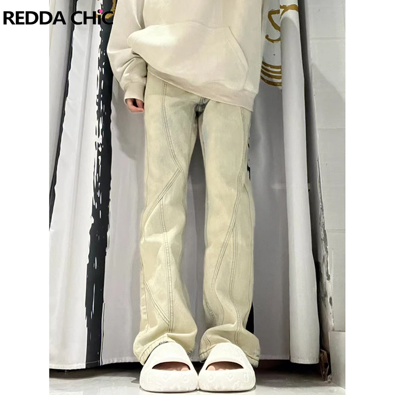 REDDACHiC Vintage Streetwear Patchwork Y2k Jeans Women Retro Yellow Mud Color High-waist Straight Leg Slim Long Ladies Trousers
REDDACHiC Vintage Streetwear Patchwork Y2k Jeans Women Retro Yellow Mud Color High-waist Straight Leg Slim Long Ladies Trousers