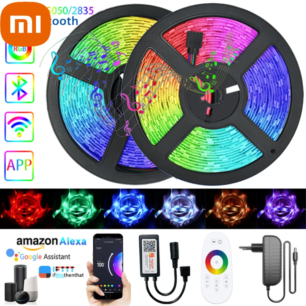 Светодиодная RGB лента Xiaomi 12 В, гибкая Водонепроницаемая лампа с диодами, Wi-Fi, Bluetooth, умный контроллер, декоративная лампа для комнаты, фестива...
Светодиодная RGB лента Xiaomi 12 В, гибкая Водонепроницаемая лампа с диодами, Wi-Fi, Bluetooth, умный контроллер, декоративная лампа для комнаты, фестива...
