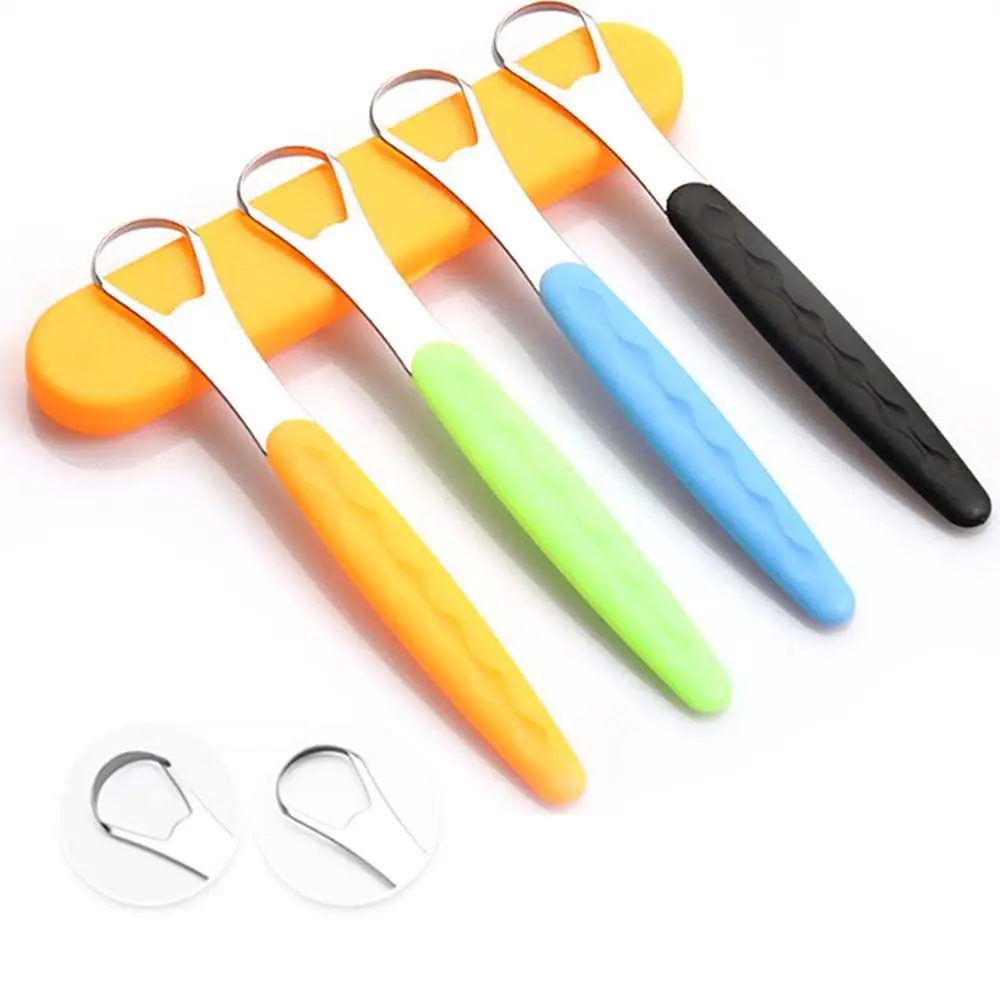 1PC High Quality Stainless Steel Tongue Scraper With Portable Travel Case Tongue Cleaner Brush For Adult Oral Cleaning Tool
1PC High Quality Stainless Steel Tongue Scraper With Portable Travel Case Tongue Cleaner Brush For Adult Oral Cleaning Tool