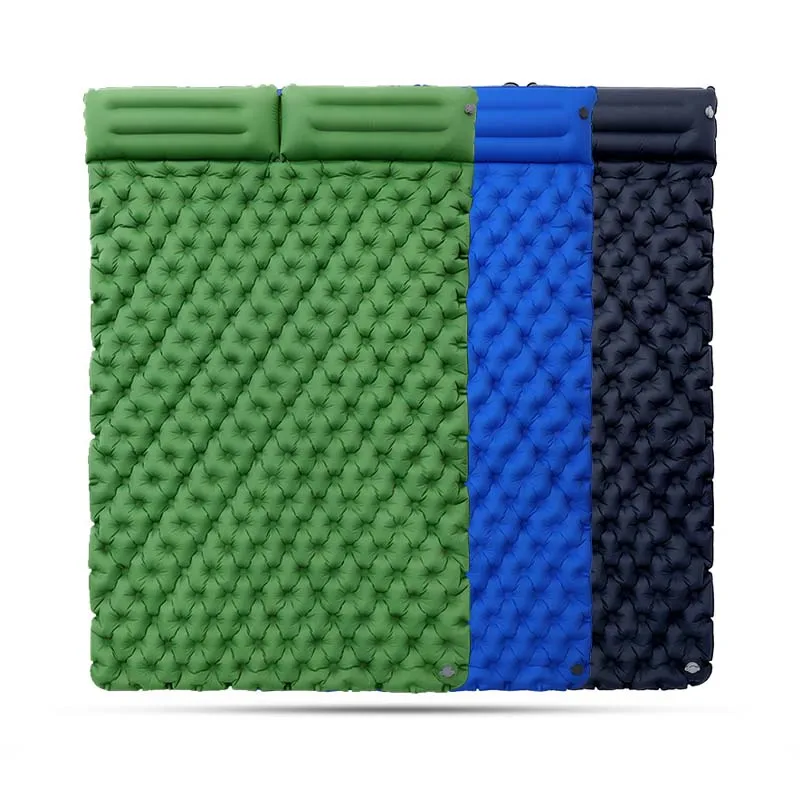 Double Portable Inflatable Mattress Camping Sleeping Mat Widened Outdoor Inflatable Bed Lunch Break Mat Waterproof Mat
Double Portable Inflatable Mattress Camping Sleeping Mat Widened Outdoor Inflatable Bed Lunch Break Mat Waterproof Mat