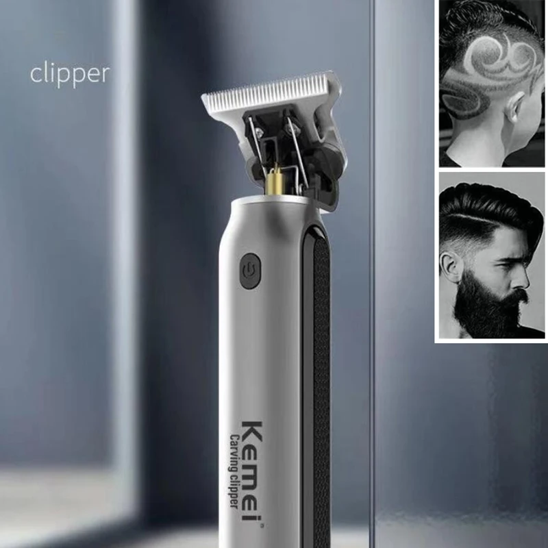 Kemei Hair Liners Clippers Zero Gapped T-Blade Hair Cutting Men Beard Trimmer Professional Barber Edgers Cutter
Kemei Hair Liners Clippers Zero Gapped T-Blade Hair Cutting Men Beard Trimmer Professional Barber Edgers Cutter