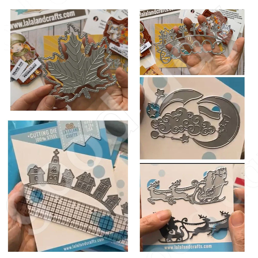 2022 New Christmas Sleigh Maple Moon Metal Cutting Dies Scrapbook Diary Decoration Embossing Template Diy Greeting Card Handmade
2022 New Christmas Sleigh Maple Moon Metal Cutting Dies Scrapbook Diary Decoration Embossing Template Diy Greeting Card Handmade