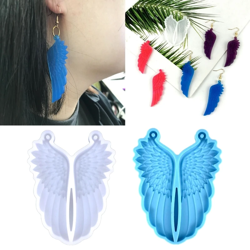 Mirror Angel Wing Ornament Mold Silicone Pendant Mold Earring Jewelry Epoxy Resin Casting Jewelry Making Diy Crafts
Mirror Angel Wing Ornament Mold Silicone Pendant Mold Earring Jewelry Epoxy Resin Casting Jewelry Making Diy Crafts
