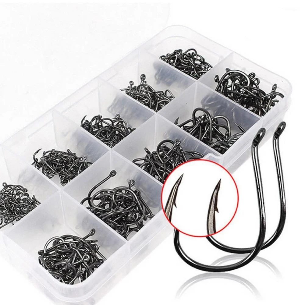 Fishhook Fishing Hooks 500PCS Circle Hook Fishing Accessories Fishing Hook Fishing Hooks High Carbon Steel Durable
Fishhook Fishing Hooks 500PCS Circle Hook Fishing Accessories Fishing Hook Fishing Hooks High Carbon Steel Durable