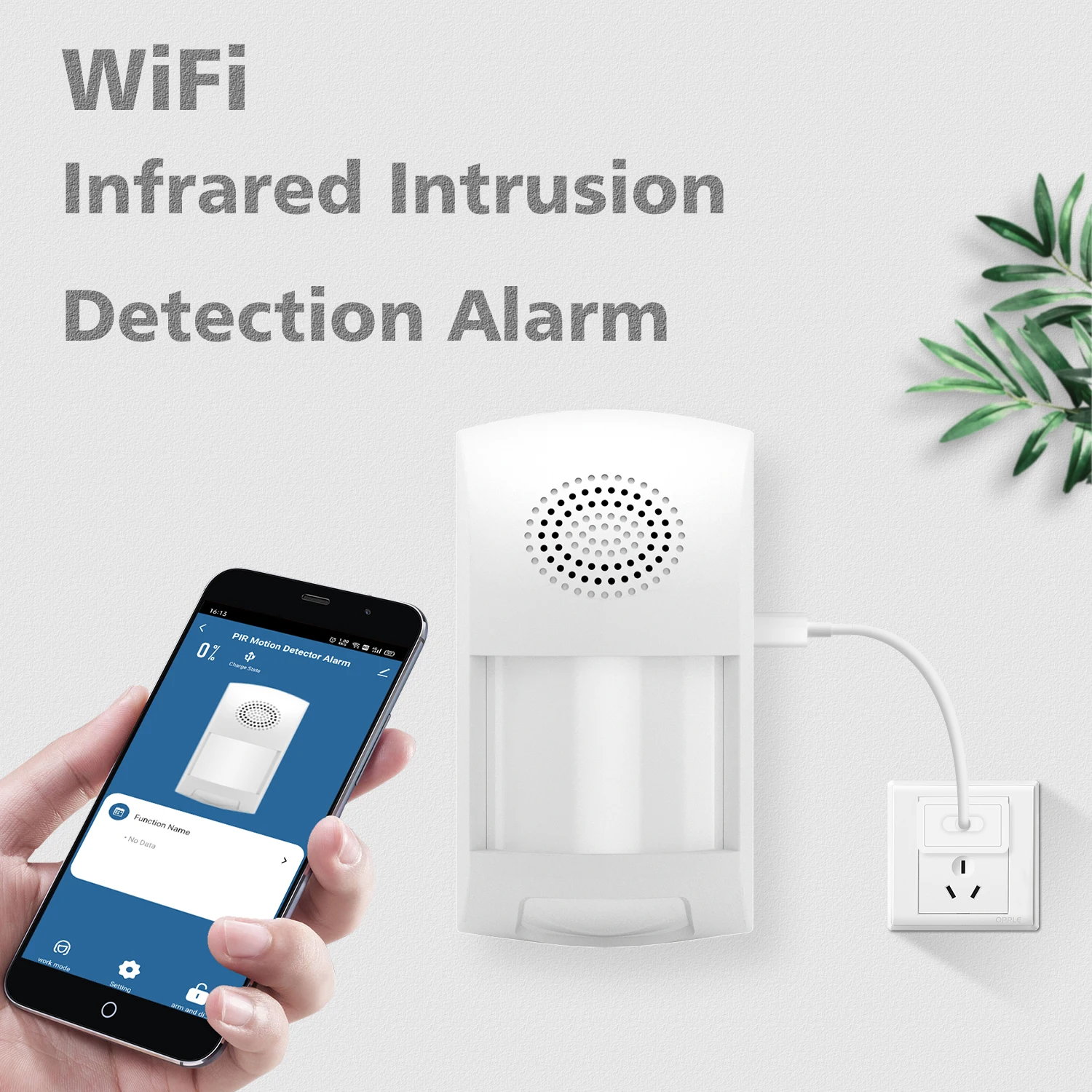 Tuya WiFi Infrared Motion Detector PIR Sensor Smart Home Burglar Alarm Sensor Security Protection Remote Monitor Smart Life APP
Tuya WiFi Infrared Motion Detector PIR Sensor Smart Home Burglar Alarm Sensor Security Protection Remote Monitor Smart Life APP