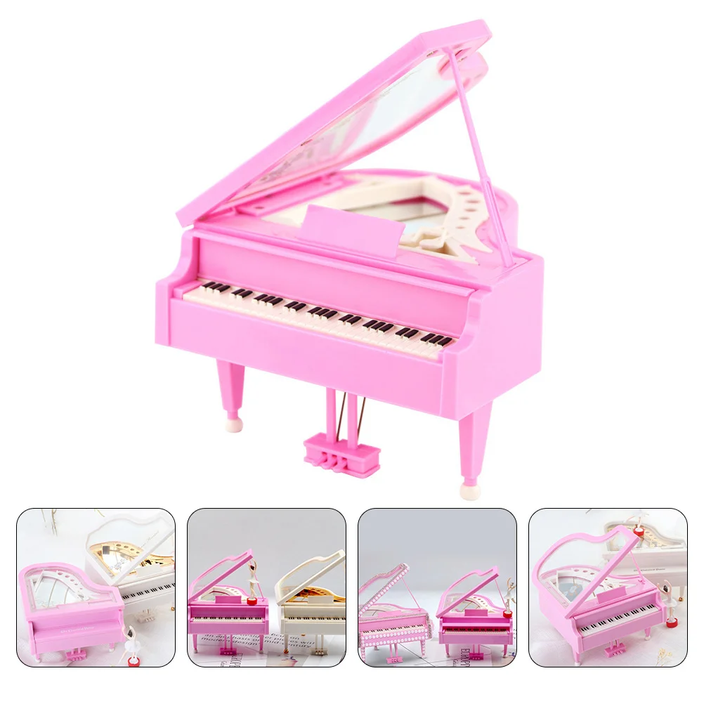Piano Box Miniature Piano Musical Instrument Wind- Box Plays Girl Dancing On The Piano Box for Birthday Anniversary Ballerina
Piano Box Miniature Piano Musical Instrument Wind- Box Plays Girl Dancing On The Piano Box for Birthday Anniversary Ballerina