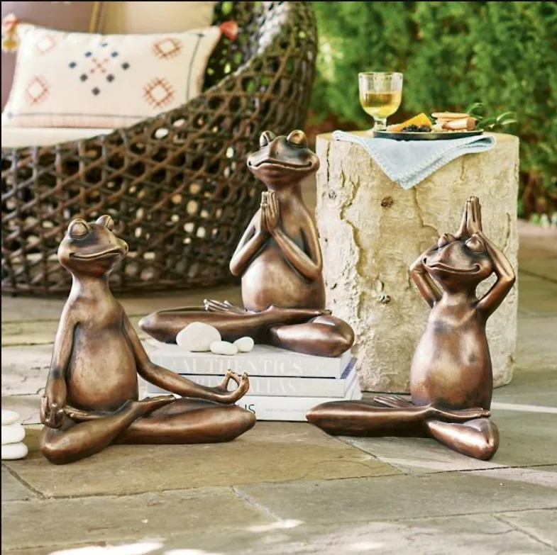 Frog Figurines Yoga Zen Decor – Frog Yoga Statues for Home Decor Yoga Statues and Sculptures Meditation Decor for Shelves,
Frog Figurines Yoga Zen Decor – Frog Yoga Statues for Home Decor Yoga Statues and Sculptures Meditation Decor for Shelves,