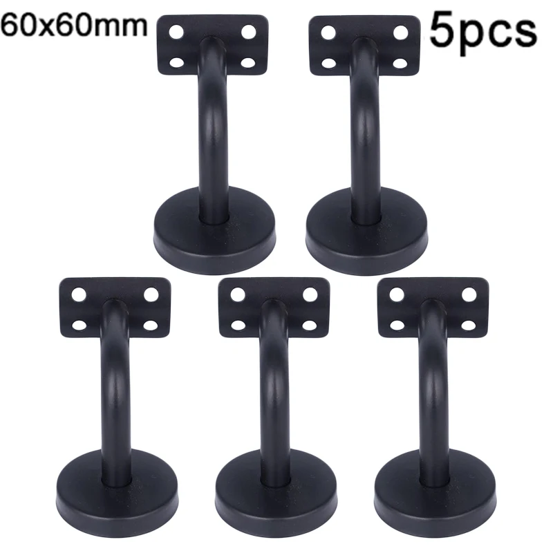 5pcs Stair Handrail Bracket Fixing Repair Support Wall Mount Black Curved Flat Guard Pipe Rod Stainless Steel Handrail bracket
5pcs Stair Handrail Bracket Fixing Repair Support Wall Mount Black Curved Flat Guard Pipe Rod Stainless Steel Handrail bracket