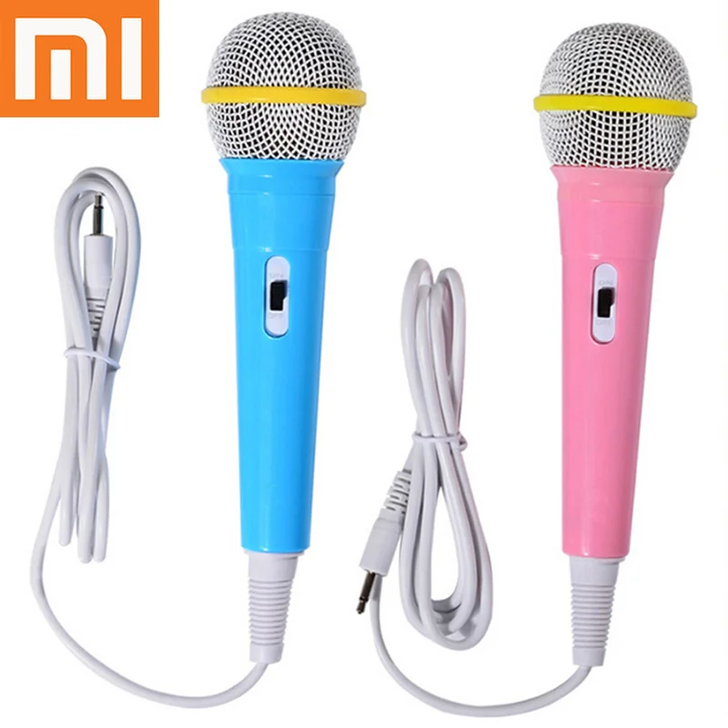 Xiaomi children wired microphone musical instrument singing mic kids funny gift music toy microphone toy boy girl Christmas gift
Xiaomi children wired microphone musical instrument singing mic kids funny gift music toy microphone toy boy girl Christmas gift