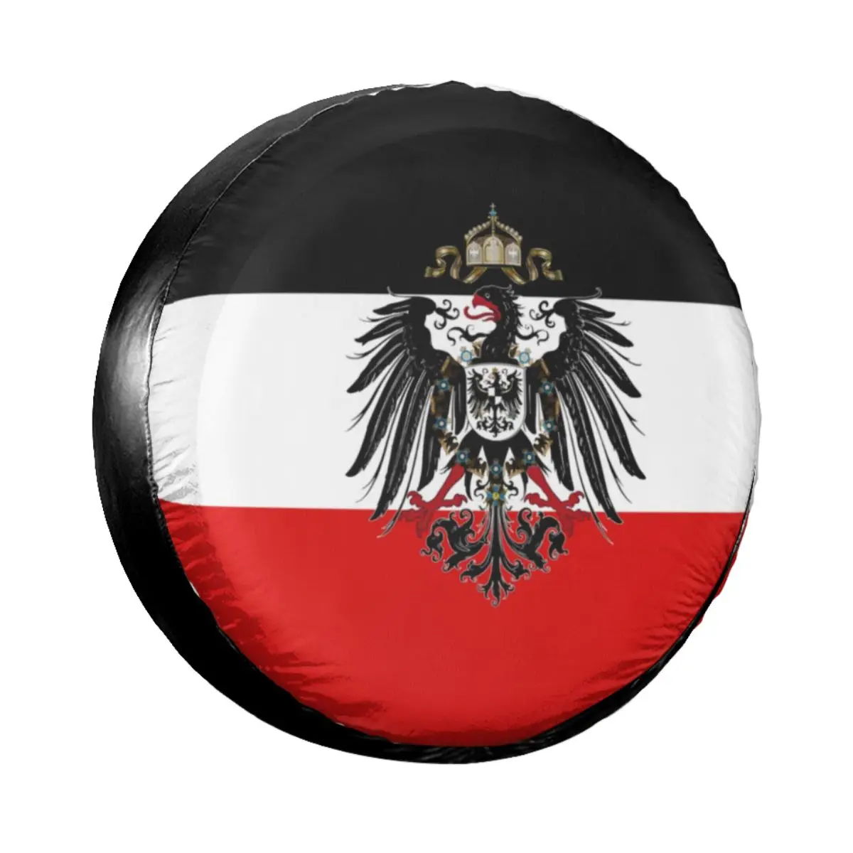 German Empire Flag Germany Spare Wheel Tire Cover Case Bag Pouch for Suzuki Coat of Arms Vehicle Accessories 14" 15" 16" 17"
German Empire Flag Germany Spare Wheel Tire Cover Case Bag Pouch for Suzuki Coat of Arms Vehicle Accessories 14" 15" 16" 17"