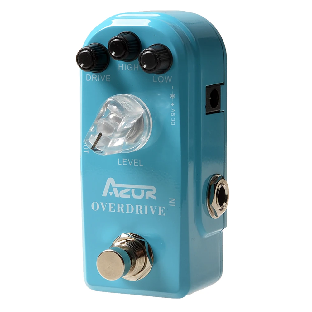 AZOR AP-308 Overdrive Guitar Effect Pedal Blue Drive High Low Modes True Bypass Alloy Pedal For Guitar Accessories Guitar Parts
AZOR AP-308 Overdrive Guitar Effect Pedal Blue Drive High Low Modes True Bypass Alloy Pedal For Guitar Accessories Guitar Parts
