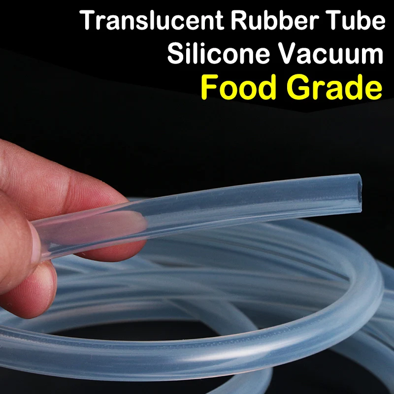 Flexible 1 Meter Food Grade Clear Translucent Silicone Tube Silica Gel dia. 0.5 1 2 3 4 5 mm Beer Milk Rubber Hose Pipe Soft 1m
Flexible 1 Meter Food Grade Clear Translucent Silicone Tube Silica Gel dia. 0.5 1 2 3 4 5 mm Beer Milk Rubber Hose Pipe Soft 1m