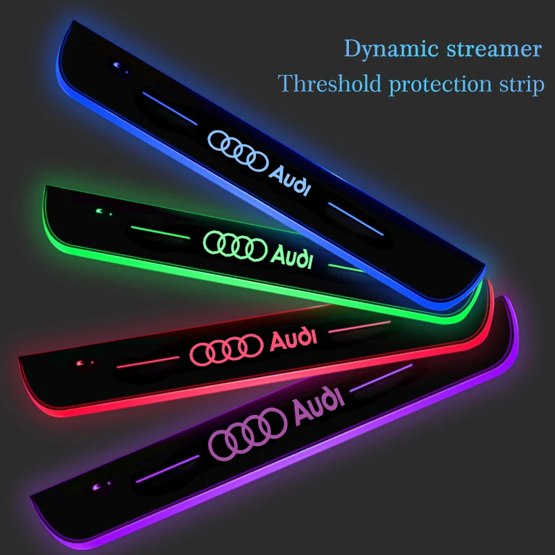 Car Door Light Projector Lamp Customized Car Logo Luminous LED Welcome Pedal Scuff Plate For Audi Sline A3 A4 A5 A6 A7 RS Q3 Q5
Car Door Light Projector Lamp Customized Car Logo Luminous LED Welcome Pedal Scuff Plate For Audi Sline A3 A4 A5 A6 A7 RS Q3 Q5