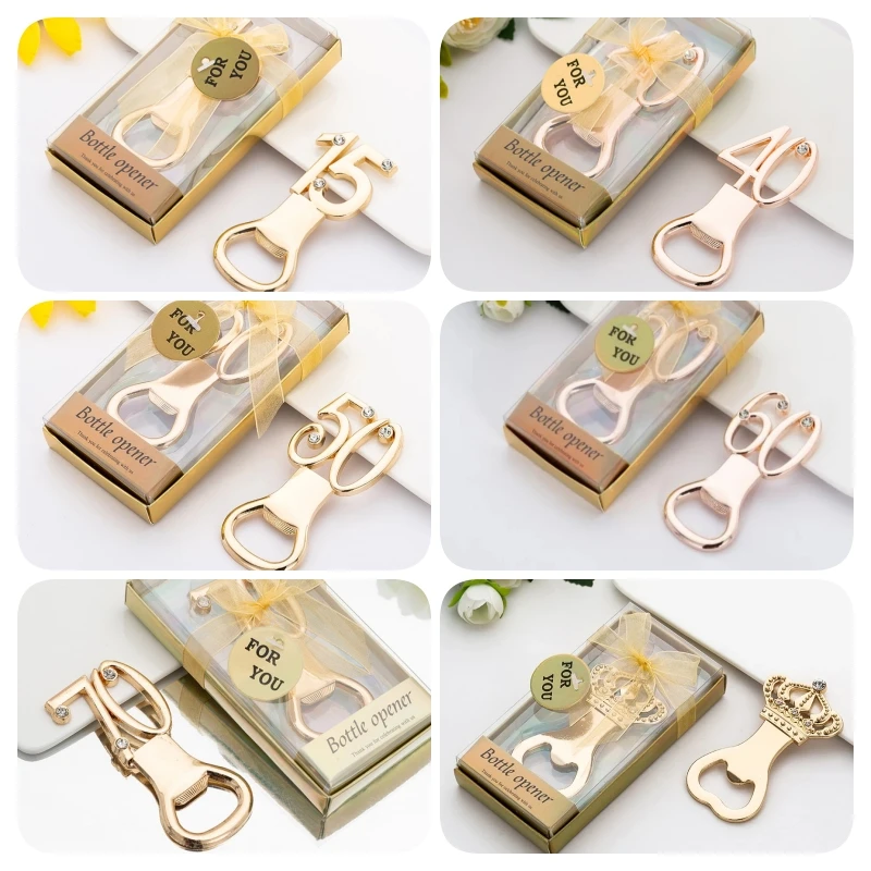 Открывалка для дня рождения, золотые подарки на свадьбу, годовщину, 20 шт.
Открывалка для дня рождения, золотые подарки на свадьбу, годовщину, 20 шт.