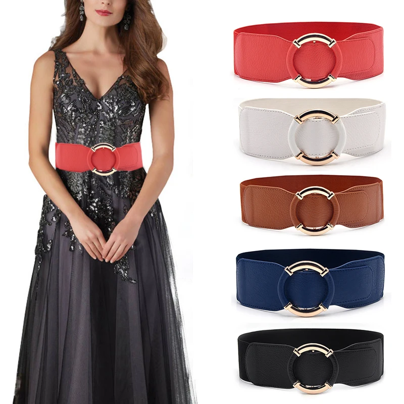 Women Coat Dress Waistband Ladies Wide Corset Elastic Waist Belt Decorative Temperamental All-match Durable Fashionable Belt
Women Coat Dress Waistband Ladies Wide Corset Elastic Waist Belt Decorative Temperamental All-match Durable Fashionable Belt