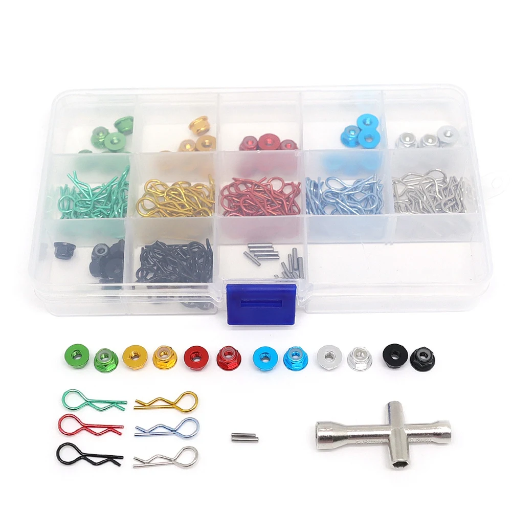 1Pcs RC Car Metal Body Clip R Pin Nut Bolt Tool Box for SCX10 Wraith Traxxas TRX4 TRX6 HSP HPI Redcat CC01 Spare Parts 
1Pcs RC Car Metal Body Clip R Pin Nut Bolt Tool Box for SCX10 Wraith Traxxas TRX4 TRX6 HSP HPI Redcat CC01 Spare Parts
