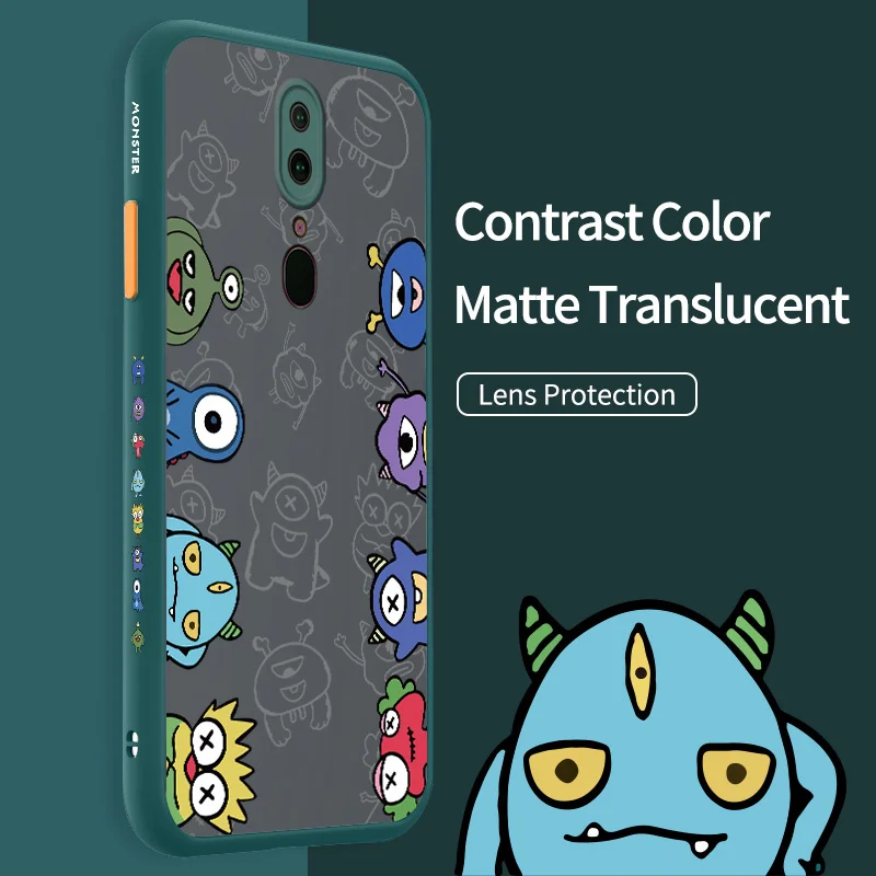 For OPPO F11 A9 2019 A9x A73 A75 A79 F5 F7 F9 Find X3 Pro R9S R11 R11S R15 R17 Realme 2 Pro U1 Mini Diversified Monster Case
For OPPO F11 A9 2019 A9x A73 A75 A79 F5 F7 F9 Find X3 Pro R9S R11 R11S R15 R17 Realme 2 Pro U1 Mini Diversified Monster Case