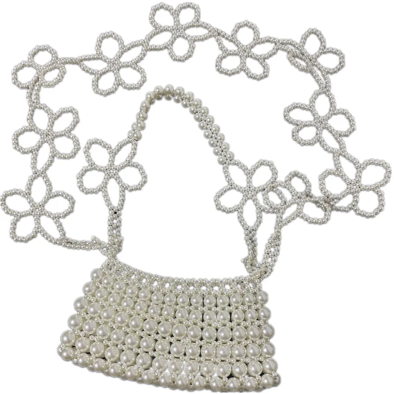 Retro Easy Matching Fashion Handmade Pearl Bag Women's Summer Underarm Crossbody Chain Bag Cute Elegant Handbag
Retro Easy Matching Fashion Handmade Pearl Bag Women's Summer Underarm Crossbody Chain Bag Cute Elegant Handbag