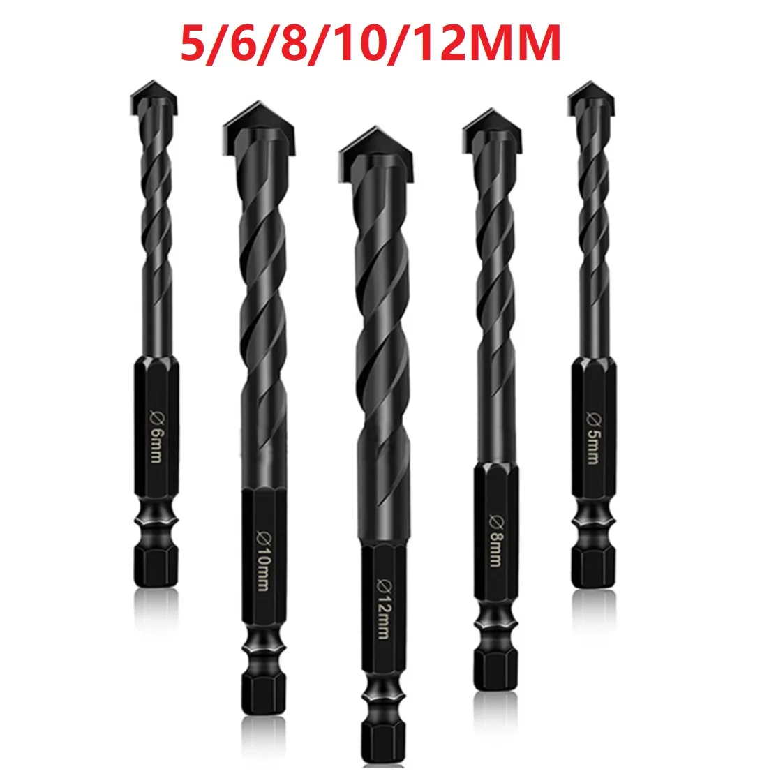 Cross Tile Drill Bits Set Twist Drill Stone Glass Ceramic Concrete Metal Drills Hole Opener For Metal Wood Drilling Concrete
Cross Tile Drill Bits Set Twist Drill Stone Glass Ceramic Concrete Metal Drills Hole Opener For Metal Wood Drilling Concrete