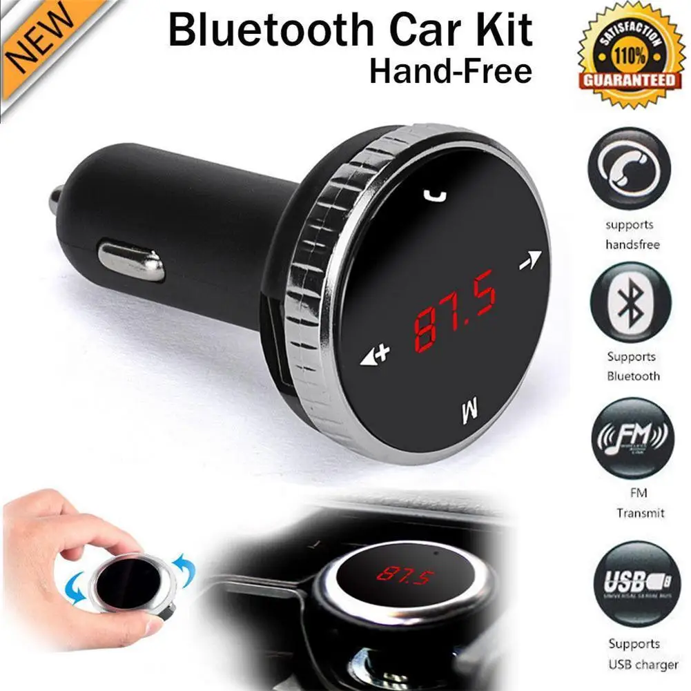Portable Modulator Car Kit MP3 Player SD Remote Bluetooth-compatible FM Transmitter New Bluetooth Car Kit With Microphone
Portable Modulator Car Kit MP3 Player SD Remote Bluetooth-compatible FM Transmitter New Bluetooth Car Kit With Microphone