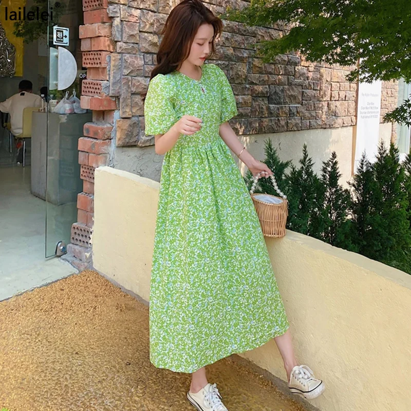 Floral dress long puff sleeve cotton linen dress summer gentle wind lady green 2022 new waist dresses
Floral dress long puff sleeve cotton linen dress summer gentle wind lady green 2022 new waist dresses