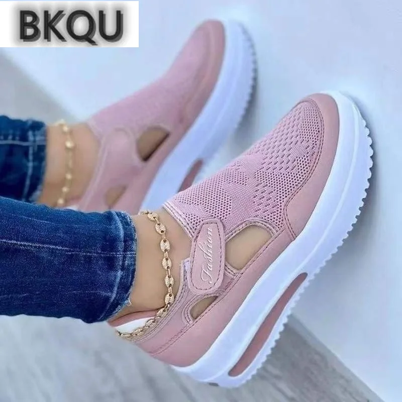 Platform Sneakers Women 2022 Summer New Breathable Mesh Velcro Wedge Casual Sport Shoes Size 43 Non slip Woman Vulcanize Shoes
Platform Sneakers Women 2022 Summer New Breathable Mesh Velcro Wedge Casual Sport Shoes Size 43 Non slip Woman Vulcanize Shoes