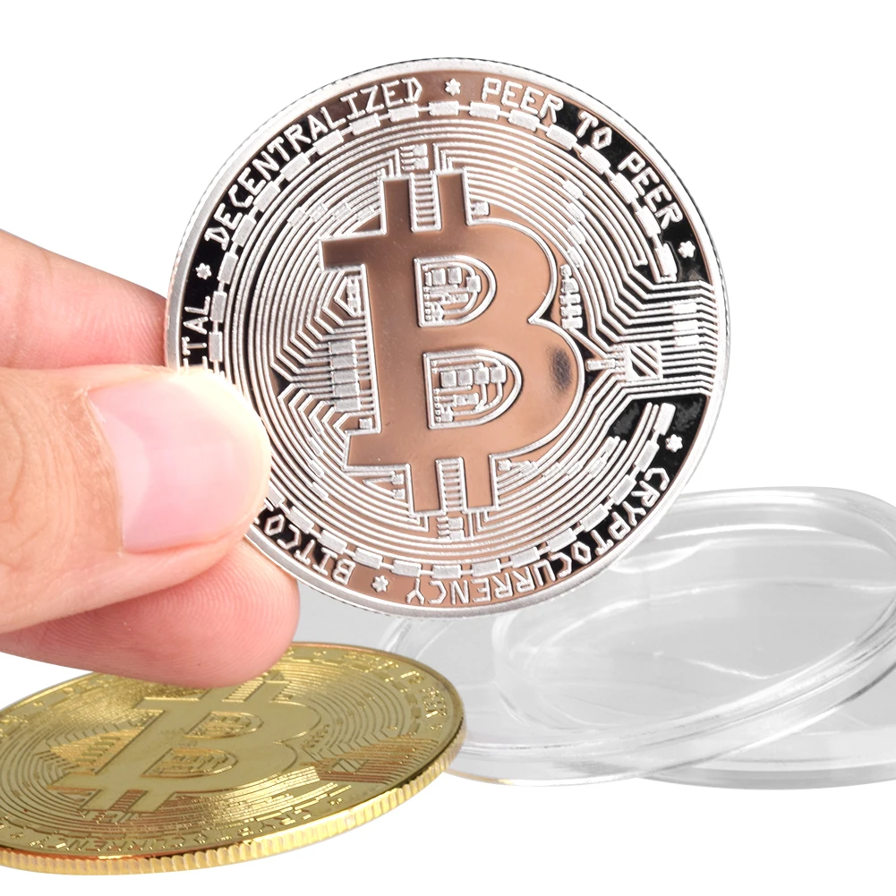 Bitcoin Physical Collector Plated Coin BTC 40mm Souvenir Million rubles Gift Bit Art Collection Commemorative Antique Imitation
Bitcoin Physical Collector Plated Coin BTC 40mm Souvenir Million rubles Gift Bit Art Collection Commemorative Antique Imitation