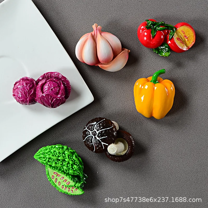 3D Creative Simulation Vegetables Refrigerator Magnetic Fridge Magnet Paste Home Decor Hand Painted Crafts Resin Accessories
3D Creative Simulation Vegetables Refrigerator Magnetic Fridge Magnet Paste Home Decor Hand Painted Crafts Resin Accessories