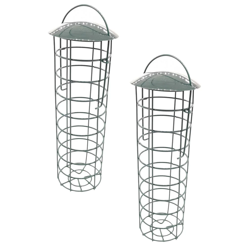 2 Pcs Outdoor Bird Feeder Pet Supplies Feeding Birds Container Plastic Food Containers Parrot Tool Iron
2 Pcs Outdoor Bird Feeder Pet Supplies Feeding Birds Container Plastic Food Containers Parrot Tool Iron