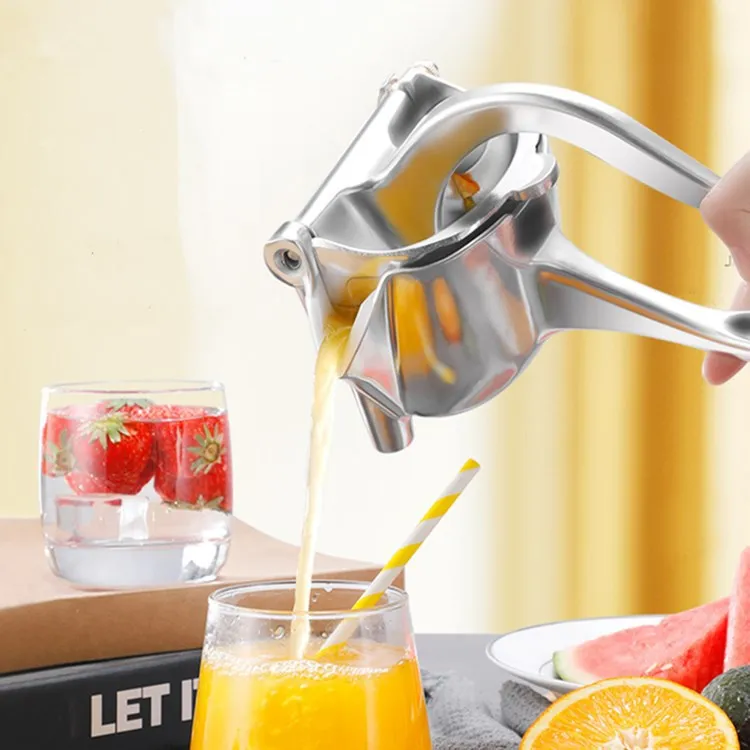 Fruit Manual Juice Press Aluminum Alloy Hand Pressure Orange Juicer Squeezer Pomegranate Lemon Squeezer Kitchen Accessories
Fruit Manual Juice Press Aluminum Alloy Hand Pressure Orange Juicer Squeezer Pomegranate Lemon Squeezer Kitchen Accessories